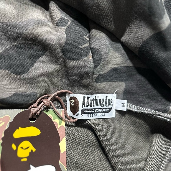 BAPE Color Camo Shark Full Zip Hoodie ‘Black’ - Picture 8 of 8